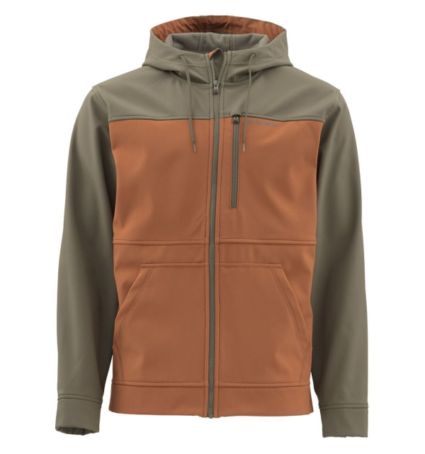 Simms Rogue Fleece Hoody Saddle Brown Simms Rogue Fleece Hoody Saddle Brown